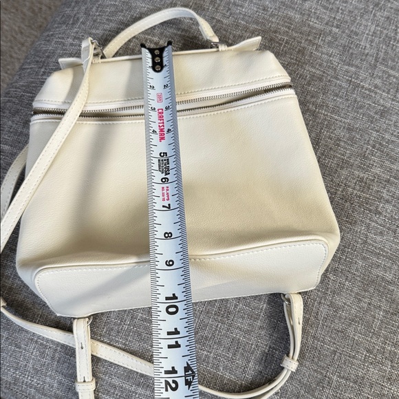 LORO PIANA BLACK GRAINED CALFSKIN LEATHER EXTRA POCKET BACKPACK - Picture 12 of 16